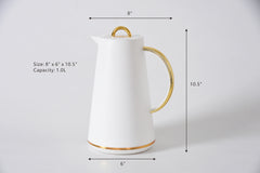 Classic Thermal Carafe White/Gold