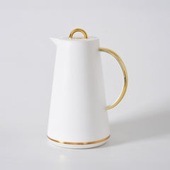 Classic Thermal Carafe White/Gold