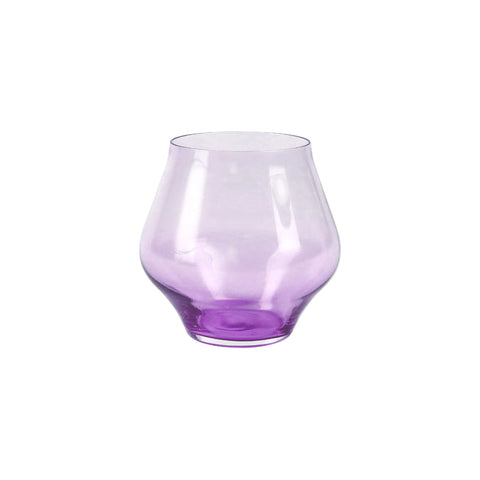 Contessa Stemless Wine Glass, Lilac