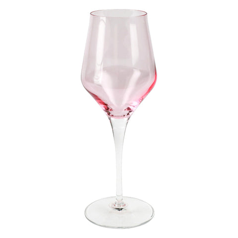 Contessa Wine Glass, Pink