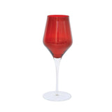 Contessa Wine Glass, Red