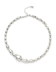 Necklace Medelux Necklace With Linked Drops - Silver