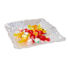 Debora Carlucci Clear Murano Square Candy Dish