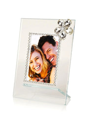 Debora Carlucci 5 x 6 Photo Frame W/ Swarovski Crystal Flower Brooch