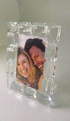 Debora Carlucci 4 x 5 Crystal Photo Frame