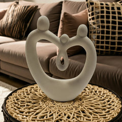 Italian Sand Family Figurine