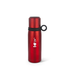 Red Vacuum Flask with Cup/Lid 460ML