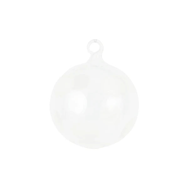 Drop White Ornament