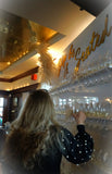 Sip and Be Seated Champagne Wall