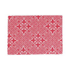 Damask Red Placemats - Set of 4
