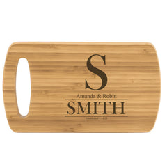 Easy Carry Bamboo Cutting Board