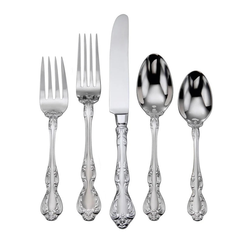 Mandolina 65-Piece Flatware Set