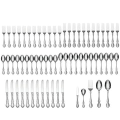 Mandolina 65-Piece Flatware Set