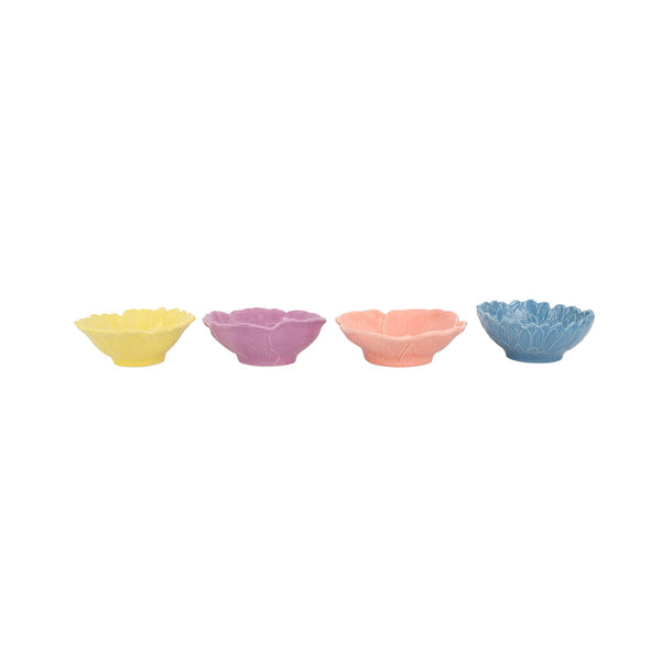 Fiori Di Campo Figural Assorted Cereal Bowls - Set Of 4