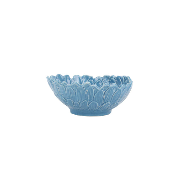 Fiori Di Campo Blue Chrysanthemum Cereal Bowl