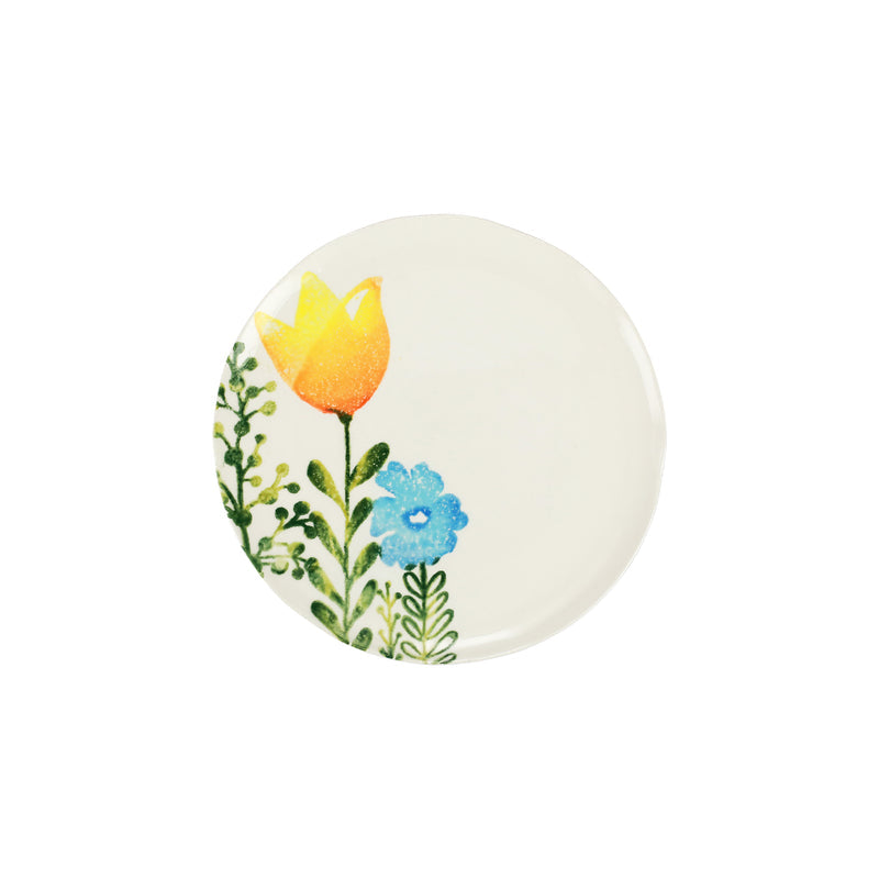 Fiori Di Campo Assorted Salad Plates - Set Of 4