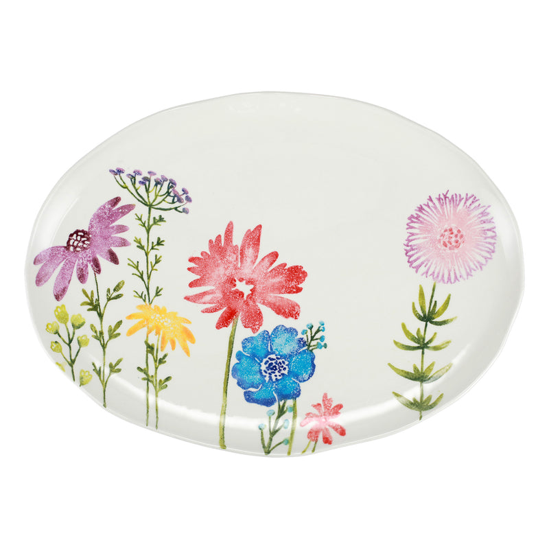 Fiori Di Campo Large Oval Platter