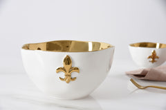 Fleur-De-Lis Large Bowl