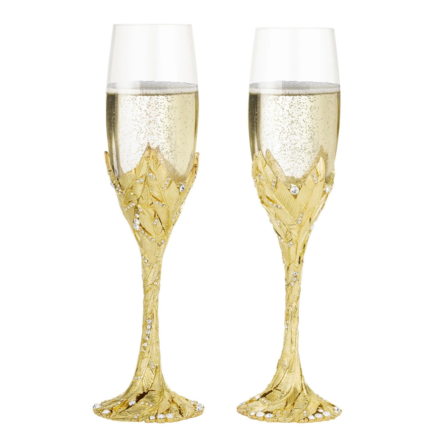 Preen Flute (Set of 2) - Gold