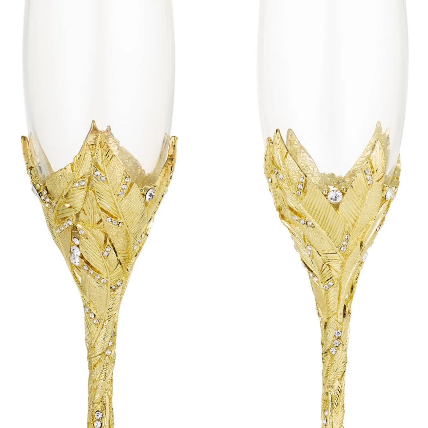 Preen Flute (Set of 2) - Gold