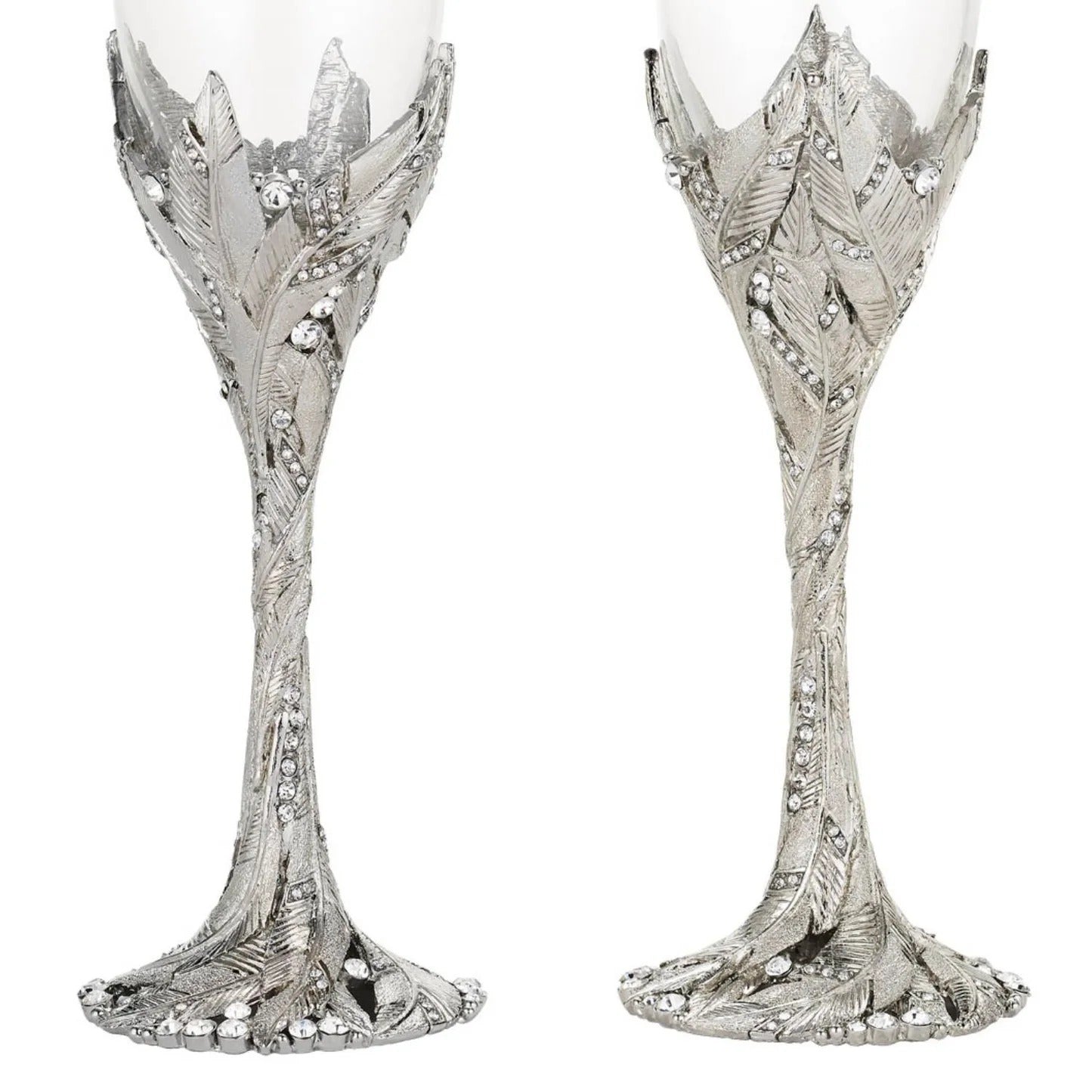 Preen Flute (Set of 2) - Silver