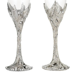 Preen Flute (Set of 2) - Silver