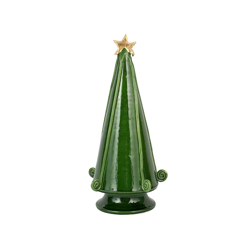 Foresta Green Medium Tree With Swirl