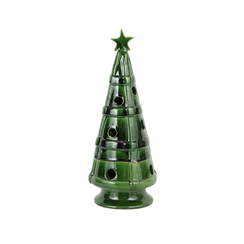 Foresta Green Medium Plaid Tree