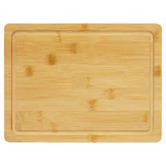 11 1/2 x 9 Bamboo Cutting Board with Drip Ring