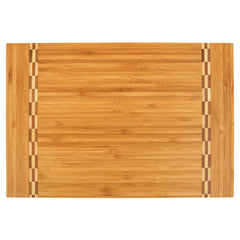 15x10 Bamboo Cutting Board with Butcher Block Inlay