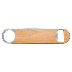 Bottle Opener with Wood Veneer