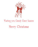 Candy Cane Bouquet Holiday Cards (Set of 60)