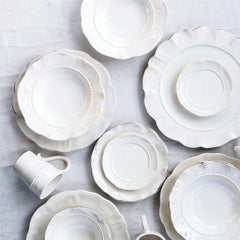 Giorno White Dinner Plate