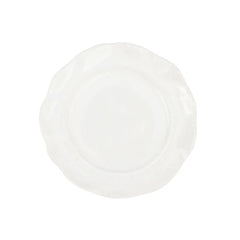 Giorno White Salad Plate