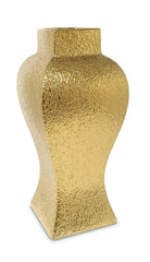 Hammered Gold Ginger Jar - Large