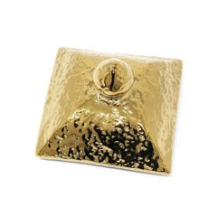 Hammered Gold Ginger Jar - Large
