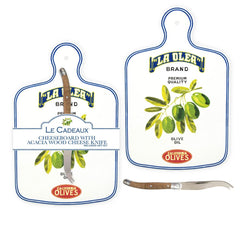 Vintage Olive California Cheeseboard Gift Set