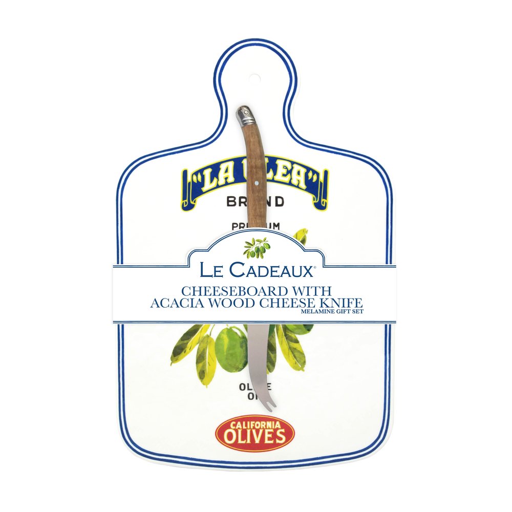 Vintage Olive California Cheeseboard Gift Set