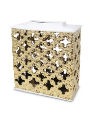 Gold Decorative Jar - Large