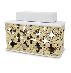 Gold Decorative Jar - Medium