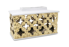 Gold Decorative Jar - Medium