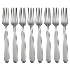 Jordan Frosted Dinner Forks, Set of 8