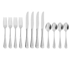 Satin Sand Dune 12-Piece Flatware Set