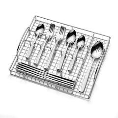 Madeline 51-Piece Flatware Set with Caddy