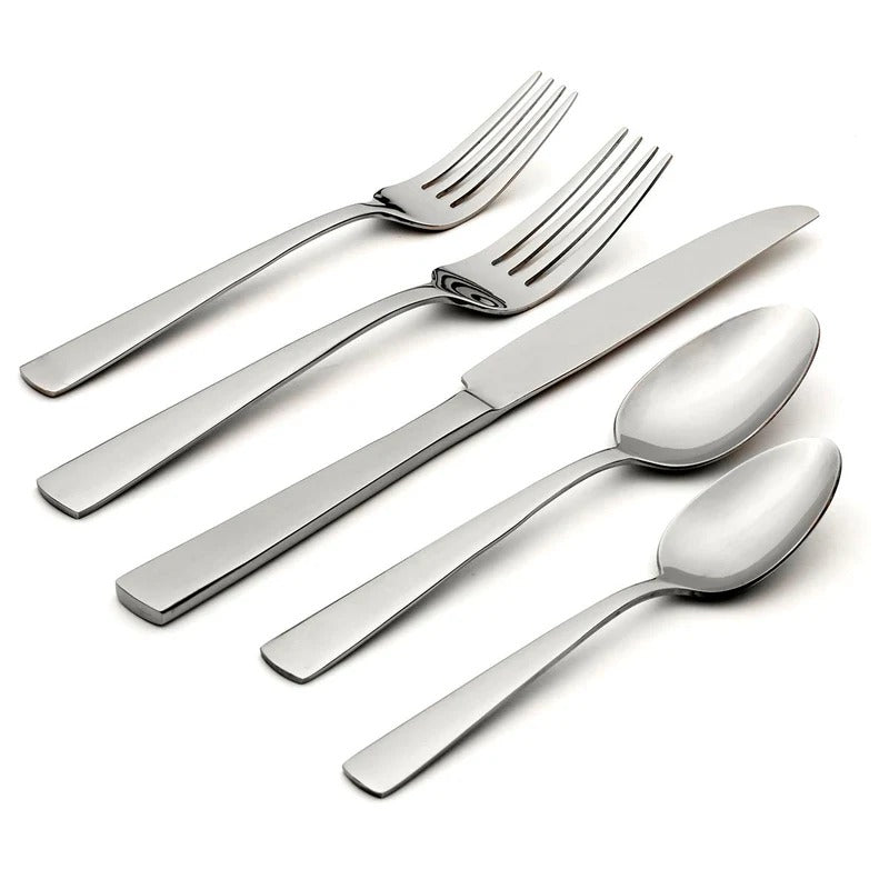 Nocha Satin 20-Piece Flatware Set