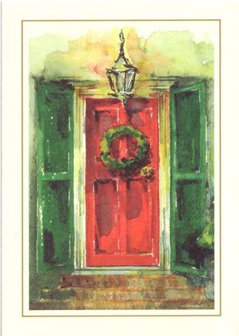 Scarlet Door Personalized Christmas Cards (Min 50)