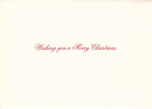Hung On Holly Personalized Christmas Cards (Min 50) – Dalmazio Design