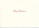 We Three Personalized Christmas Cards (Min 50)