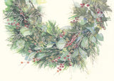 Aqua-fir Personalized Christmas Cards (Min 50)
