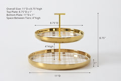 The Holidays 2 Tier Stand